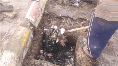 استمرار أعمال تطهير ورفع كفاءة مصارف الأمطار بالإسماعيلية