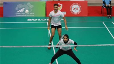 أدهم حاتم وضحى هاني يشاركان ببطولة الهند الدولية للريشة الطائرة