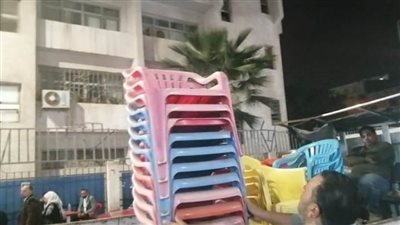 غلق ٨ ورش ورفع وإزالة الإشغال والتعديات في حملة بالبحيرة