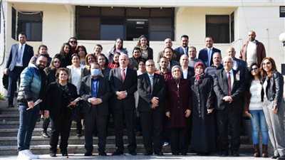 رئيس جامعة قناة السويس يشهد احتفالية الجامعة بـ