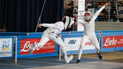 رباعي مصر يتأهلون لأدوار خروج المغلوب بكأس العالم لسلاح المبارزة بإيطاليا