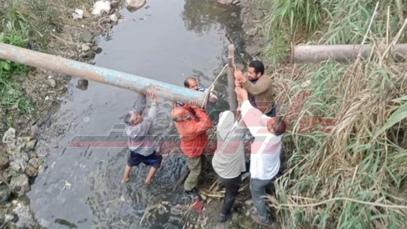 خطوط مياه الشرب