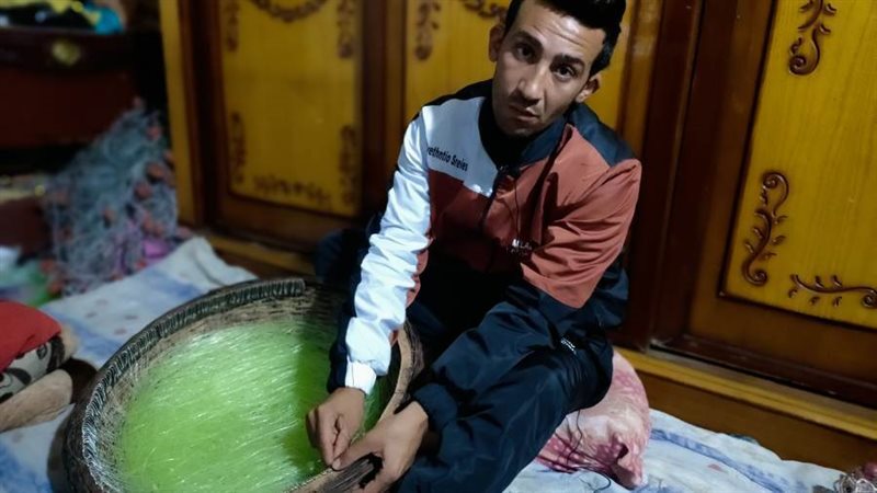 غازل شبك الصنارة