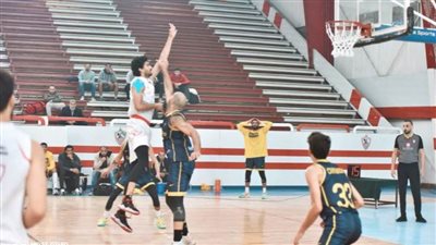 الزمالك يفوز على الجزيرة في دوري سوبر السلة رجال