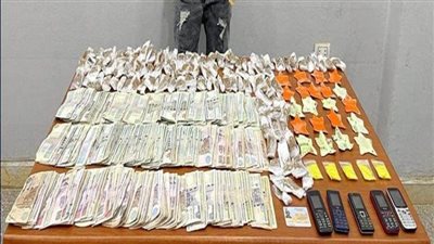 ضبط عاطل لاتخاذ مسكنه وكرا للاتجار وبيع المواد المخدرة بالقناطر الخيرية