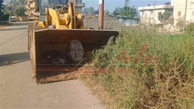 رفع كفاءة منظومة النظافة العامة والتجميل بمدينة قلين