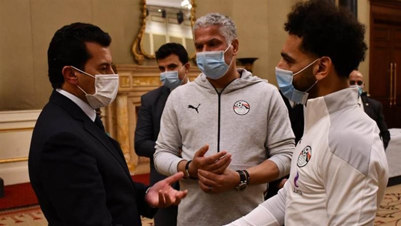 صبحى خلال زيارته