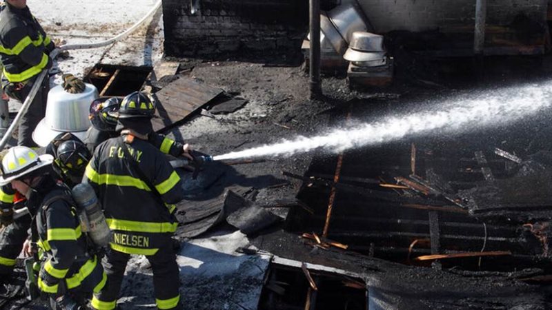 حريق بمبنى سكني بنيويورك