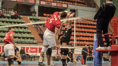 اليوم .. الأهلى يواجه سبورتنج فى دورى رجال الطائرة