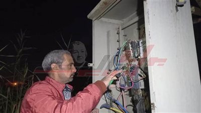 فصل التيار الكهربائي عن 20 قرية وتوابعها وعدد من الأحياء بكفر الشيخ