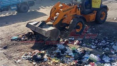 رئيس مدينة بلطيم يتفقد أعمال النظافة والتجميل بكفرالشيخ