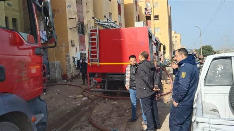 السيطرة على حريق