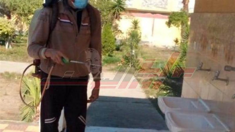 أعمال الرش والتطهير