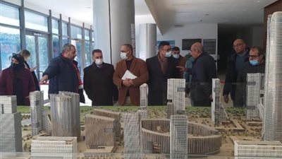  وفد ليبي يزور العاصمة الإدارية الجديدة للاطلاع على التجربة العمرانية المصرية