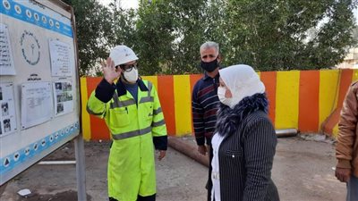 السكرتير المساعد بأسيوط تتفقد مصنع السماد العضوي بإسكندرية التحرير للاطمئنان على سير العمل