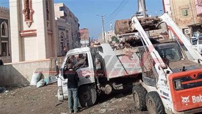 حملات نظافة مكبرة بشوارع كفر الشيخ