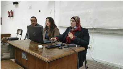 تدريب طلاب جامعة حلوان على مواجهة الإرهاب الإلكتروني