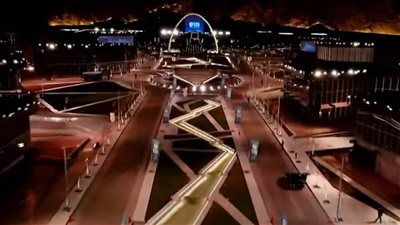 الرئيس السيسي يصل مقر حفل ختام منتدى شباب العالم