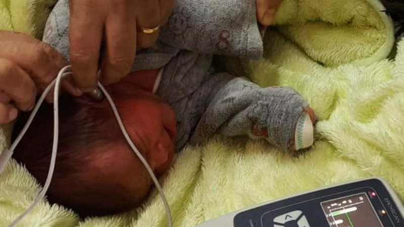 فحص الأطفال