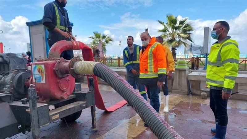 امطار غزيره منذ الصباح