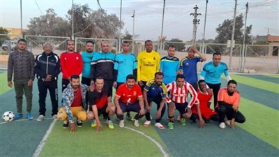 انطلاق دوري الأندية الشعبية بواحة باريس في الوادي الجديد 