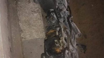 إصابة شخص فى تفحم دراجة نارية إثر حادث تصادم بالطريق الاقليمى فى بنها 