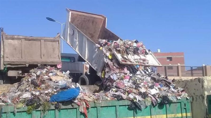 نقل ٣٤٢٠ طن قمامة