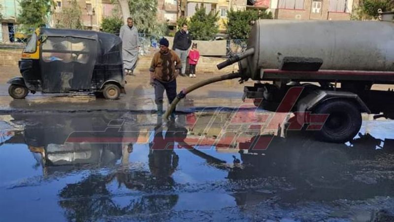 رفع مياه الأمطار