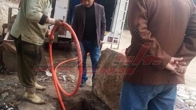 تسليك خطوط الصرف