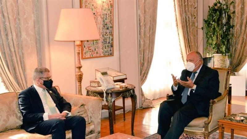 مباحثات وزير الخارجية