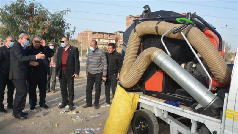 ماكينة شفط المخلفات