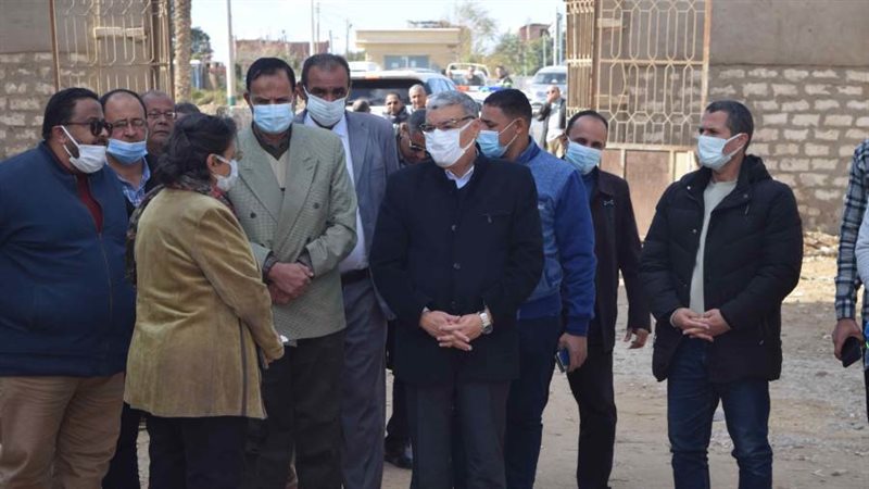 محافظ المنيا يتابع