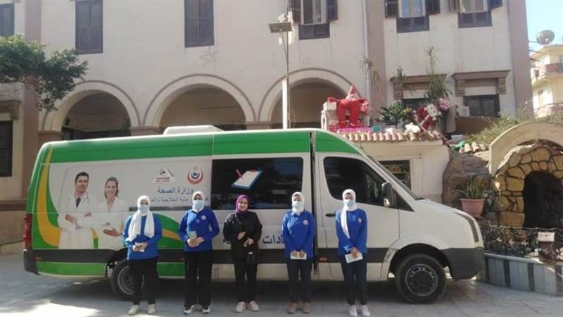 إنطلاق قافله للتطعيم
