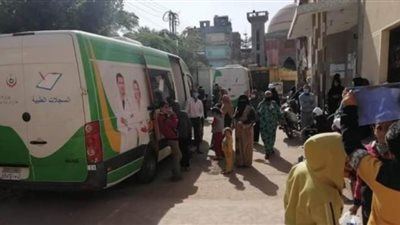 صحة الإسماعيلية تطلق قافلة طبية لقرية أم مشتاق بـالقصاصين