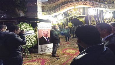 بدء عزاء وائل الإبراشي بمؤسسة 