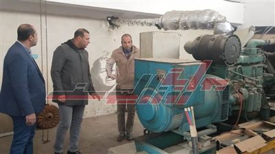 رئيس مدينة دسوق يتفقد محطات الصرف الصحي بكفر الشيخ