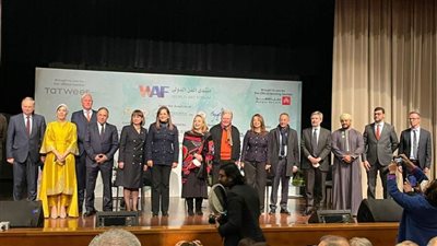 افتتاح فعااليات المنتدى الدولي للفن التشكيلي من أجل التنمية المستدامة بمتحف الحضارة