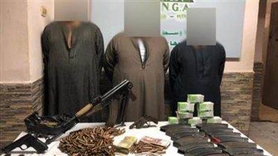 ضبط 3 عناصر إجرامية بأسيوط بحوزتهم أسلحة نارية ومخدرات