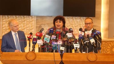 وزيرة الثقافة: اهتمام خاص بالطفل.. وخدمات متطورة تنظيميا بمعرض الكتاب