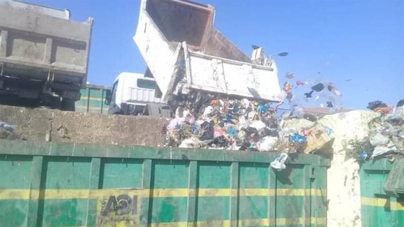 نقل 3070 طن قمامة