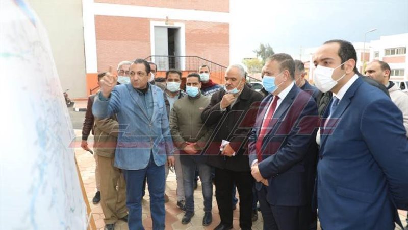 محافظ المنوفية يتفقد