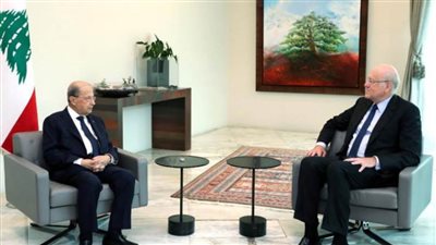 عون وميقاتي يبحثان الملفات المطروحة على جلسة مجلس الوزراء المقررة الأسبوع المقبل