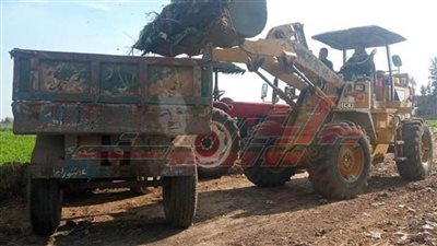 رفع 2001 طن مخلفات وقمامة بمحافظة كفر الشيخ