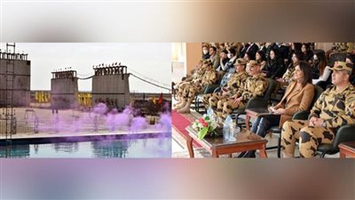 القوات المسلحة تنظم زيارة لمجموعة من 