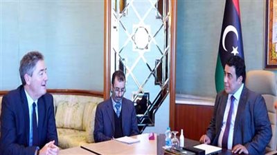 المنفي يبحث مع السفير الألماني آخر المستجدات السياسية في ليبيا