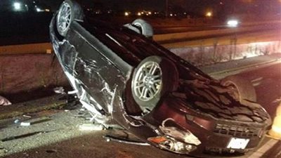 إصابة 5 أشخاص في انقلاب سيارة ملاكى بالصحراوي الغربي بالمنيا