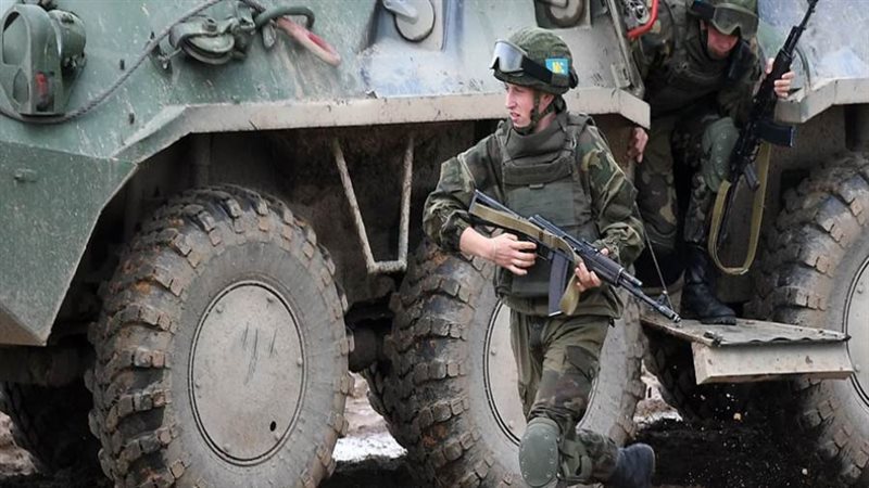 قوات الأمن الكازاخستانية