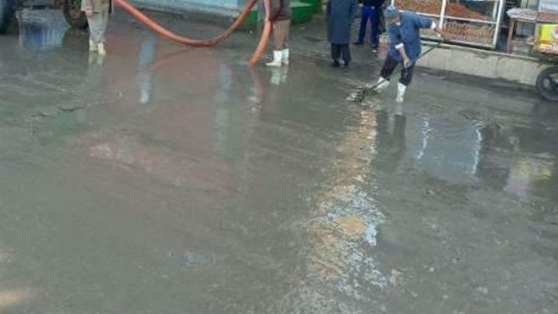 شفط مياه الأمطار