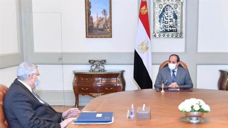 الرئيس السيسي خلال