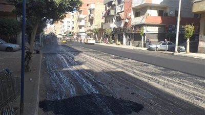  الطرق والنقل  تغير ملامح منطقة حي السلام